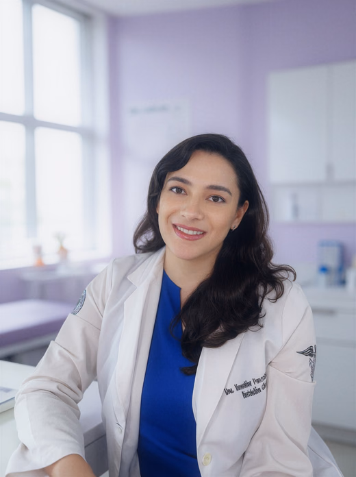 Dra. Yennifer Pascalis, médica especialista en nutrición clínica